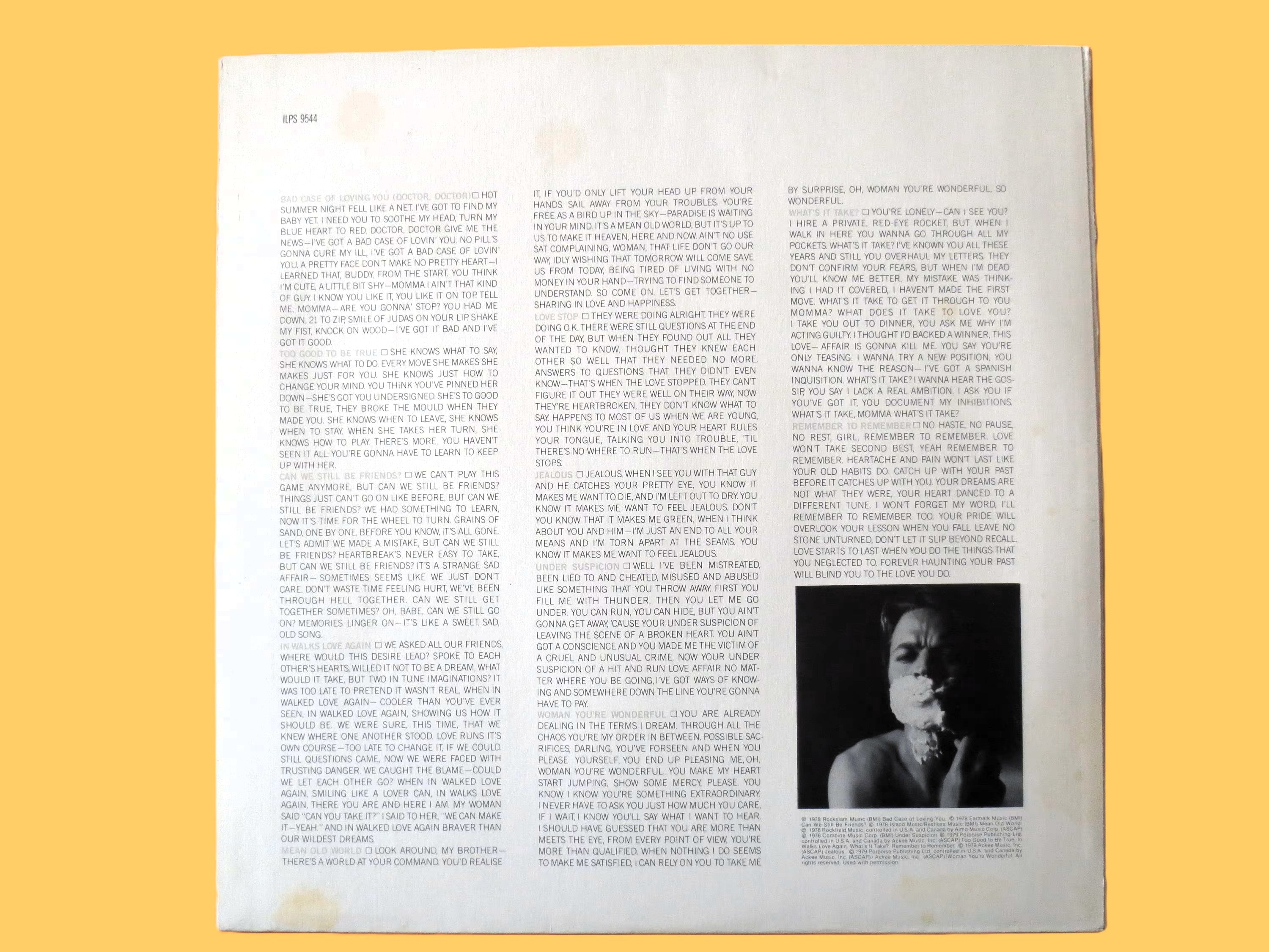 Robert Palmer – Secrets (1979) Vinyl LP