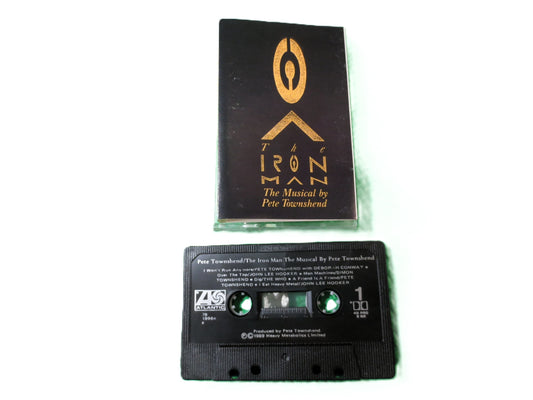 PETE TOWNSHEND, The IRON Man, 1989 Cassette Tape, Vintage Cassette