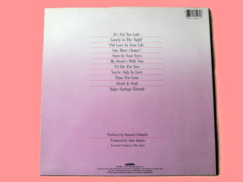 Air Supply – Hearts in Motion (1986) Vinyl LP