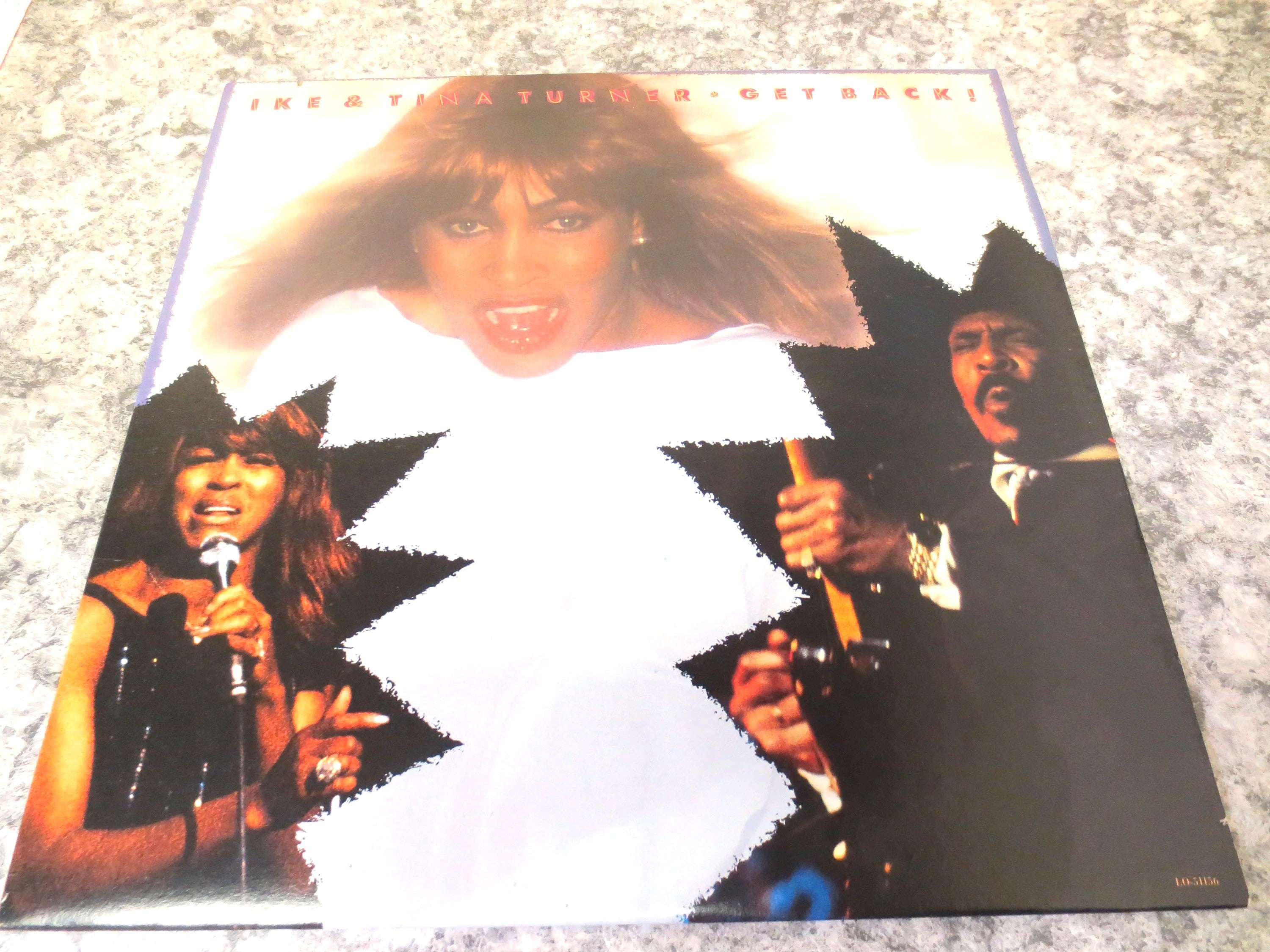 IKE & TINA TURNER, Get Back, Pop Rock, 1985 Record, Vinyl Lp