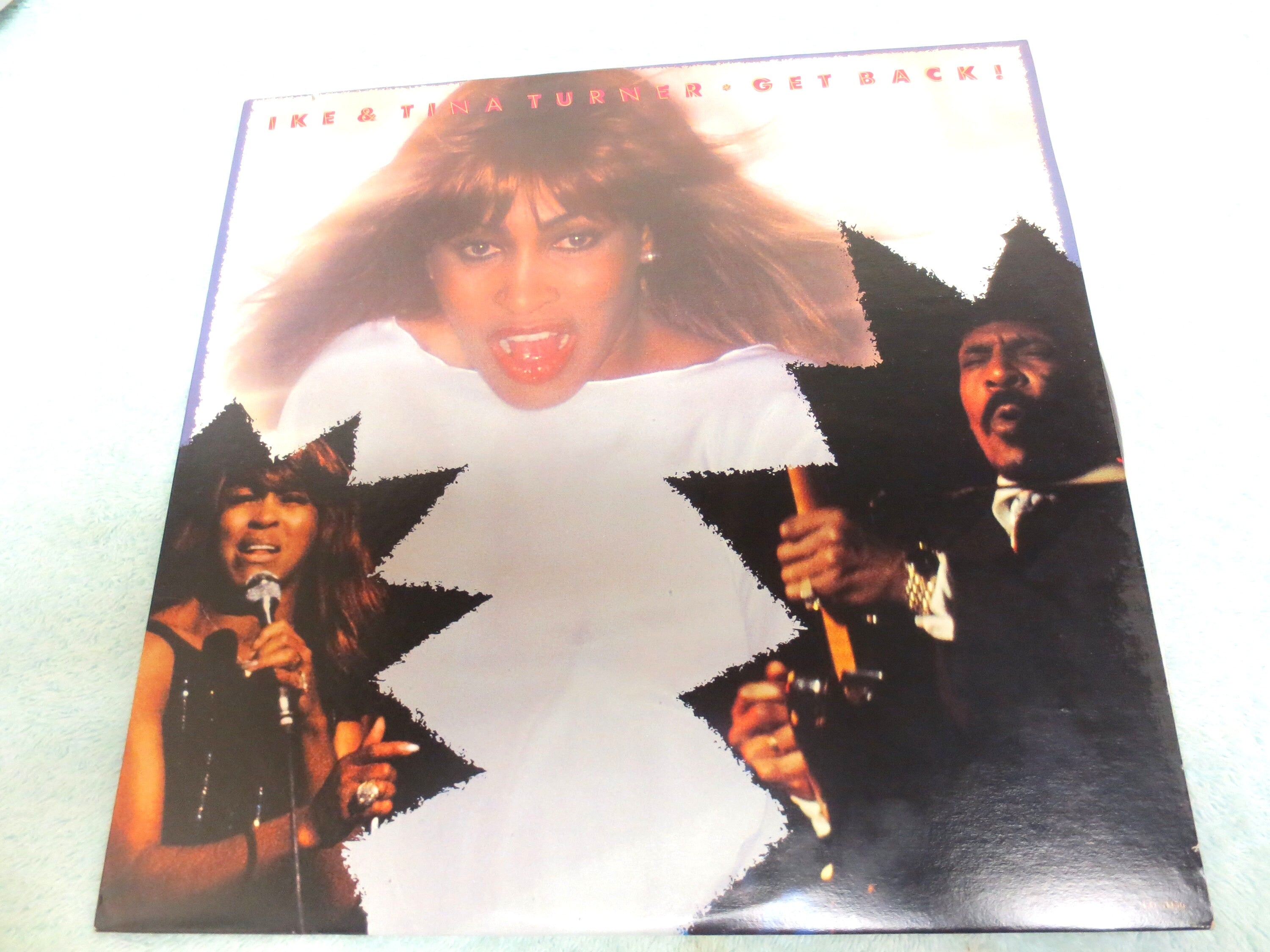 IKE & TINA TURNER, Get Back, Pop Rock, 1985 Record, Vinyl Lp