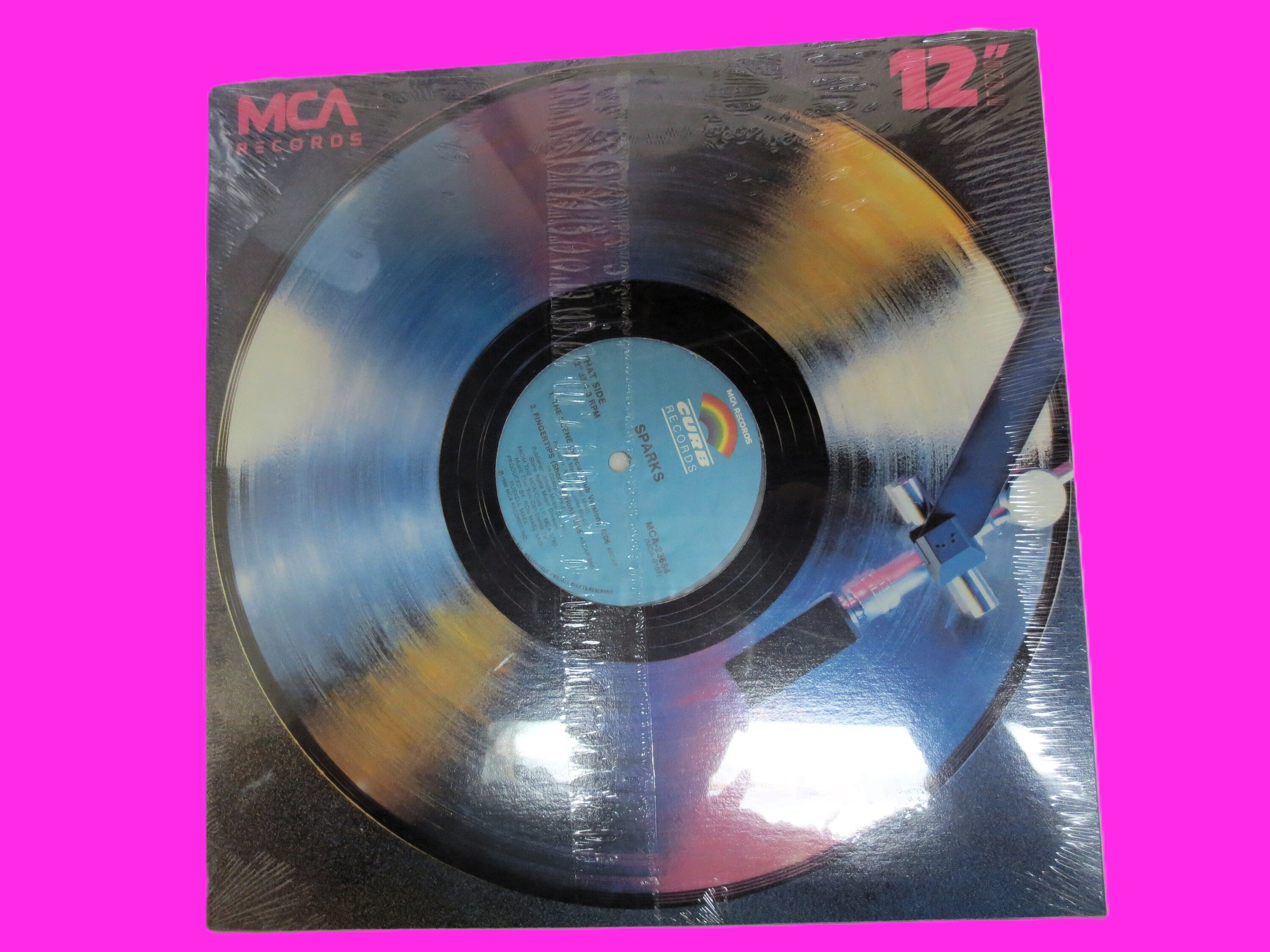 Sparks – Fingertips (1988) Vinyl 12" Single — Factory Sealed