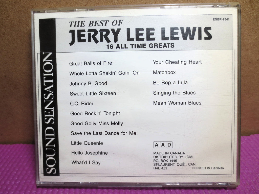 Jerry Lee Lewis – 16 All Time Greats (1985) CD