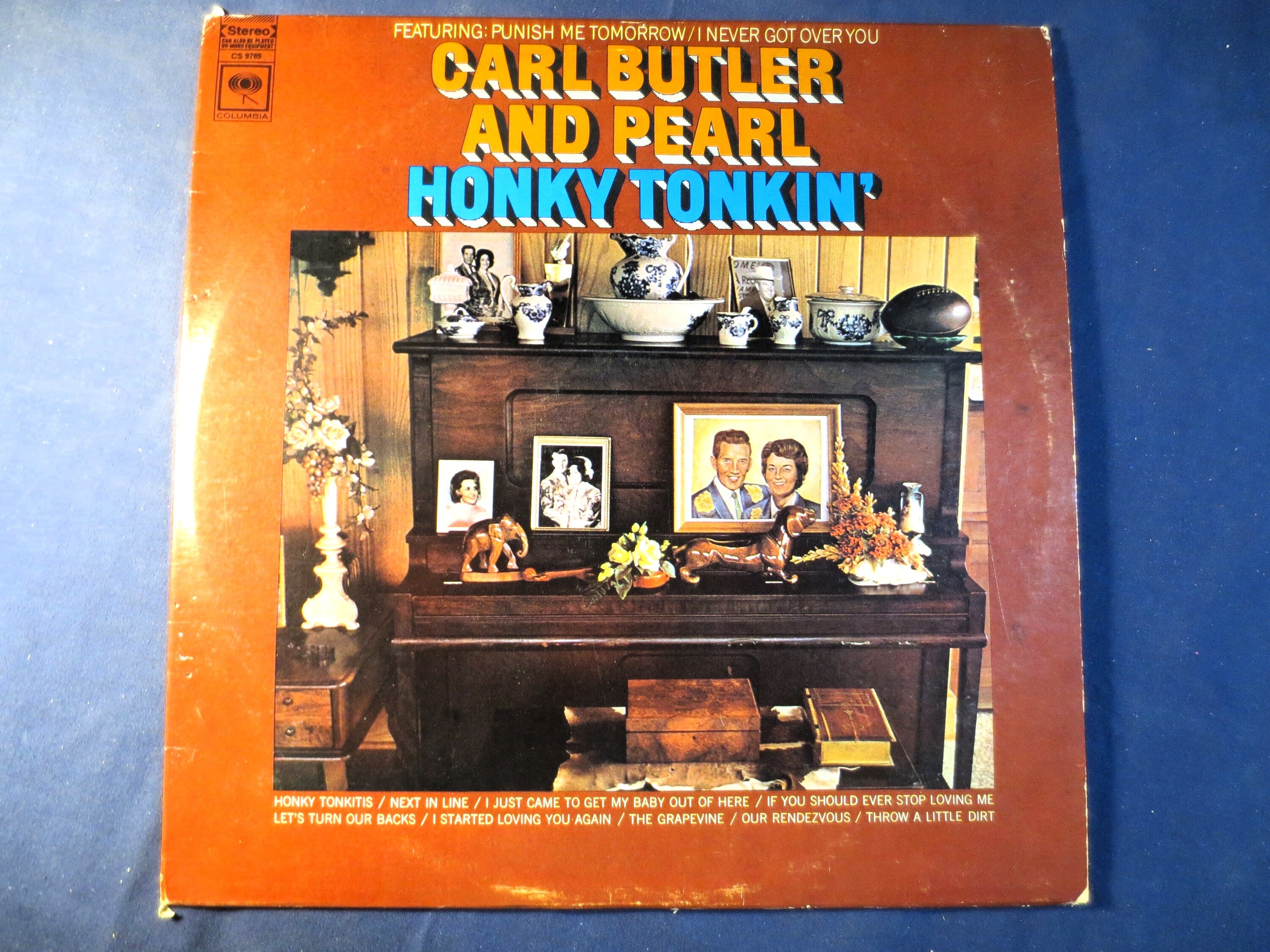 Carl Butler & Pearl – Honky Tonkin' (1969) Vinyl LP