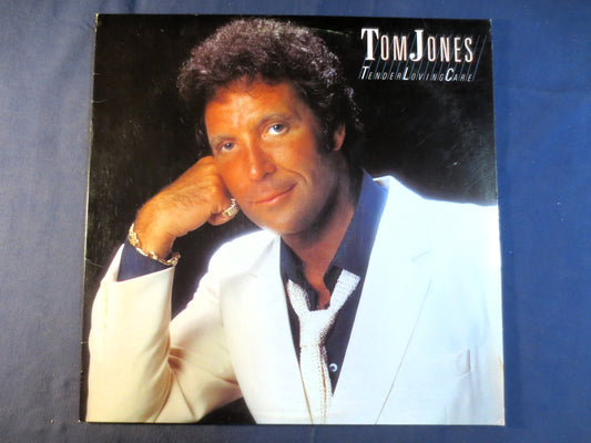 TOM JONES, Tender LOVING Care, Pop Records, Tom Jones Record, Tom Jones Album, Tom Jones Lps, Vinyl Records, 1985 Records