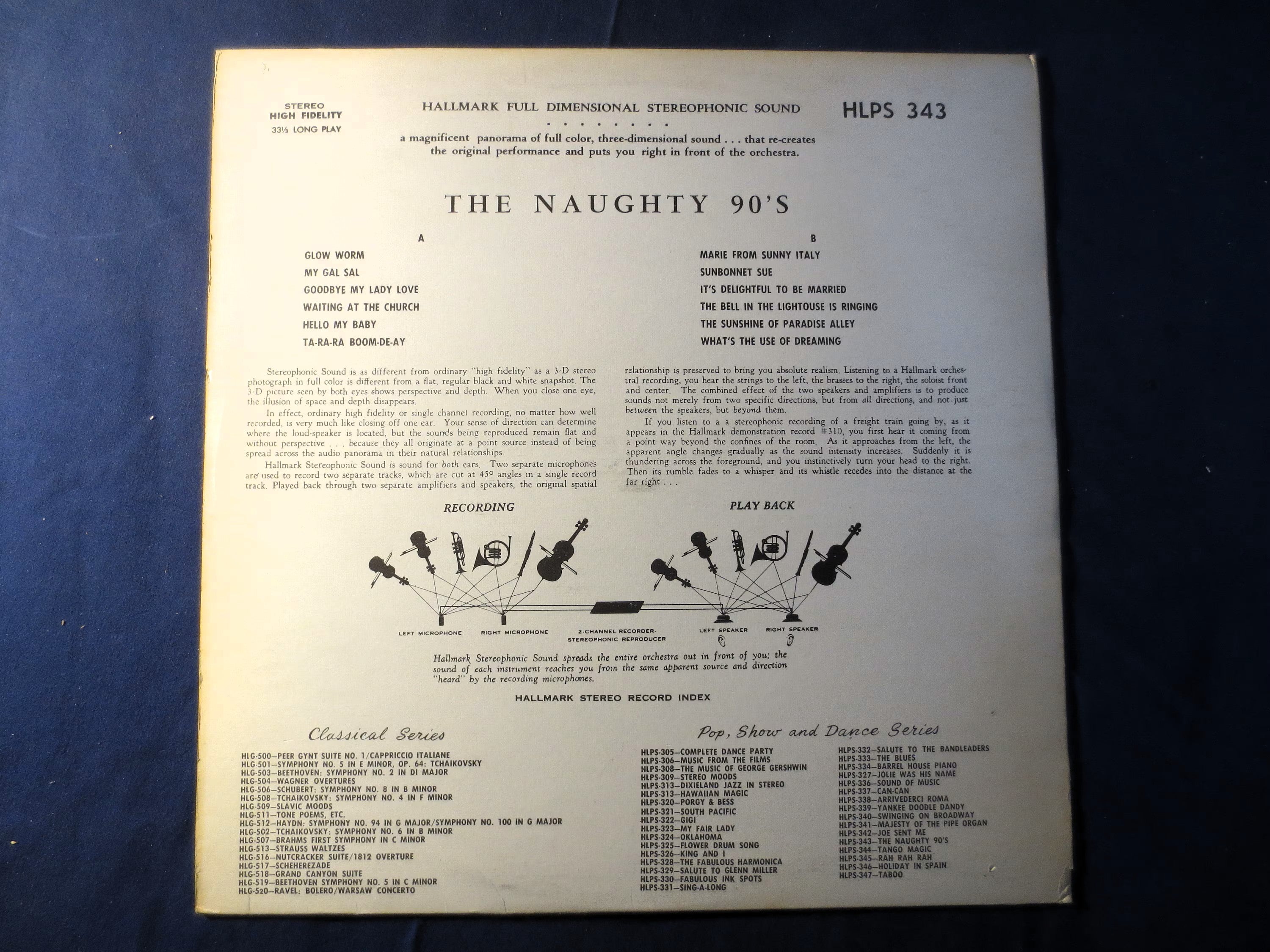 Joe Brenner & the Palace Theatre Orchestra – The Naughty 90's (Vinyl LP)