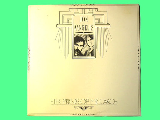 JON and VANGELIS, Mr. Cairo, Vintage Album, 1981 Record, Vinyl Lp