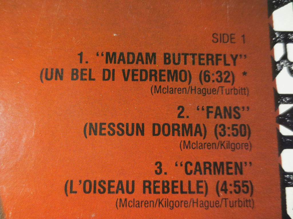 Malcolm McLaren – Fans (1984) Vinyl LP
