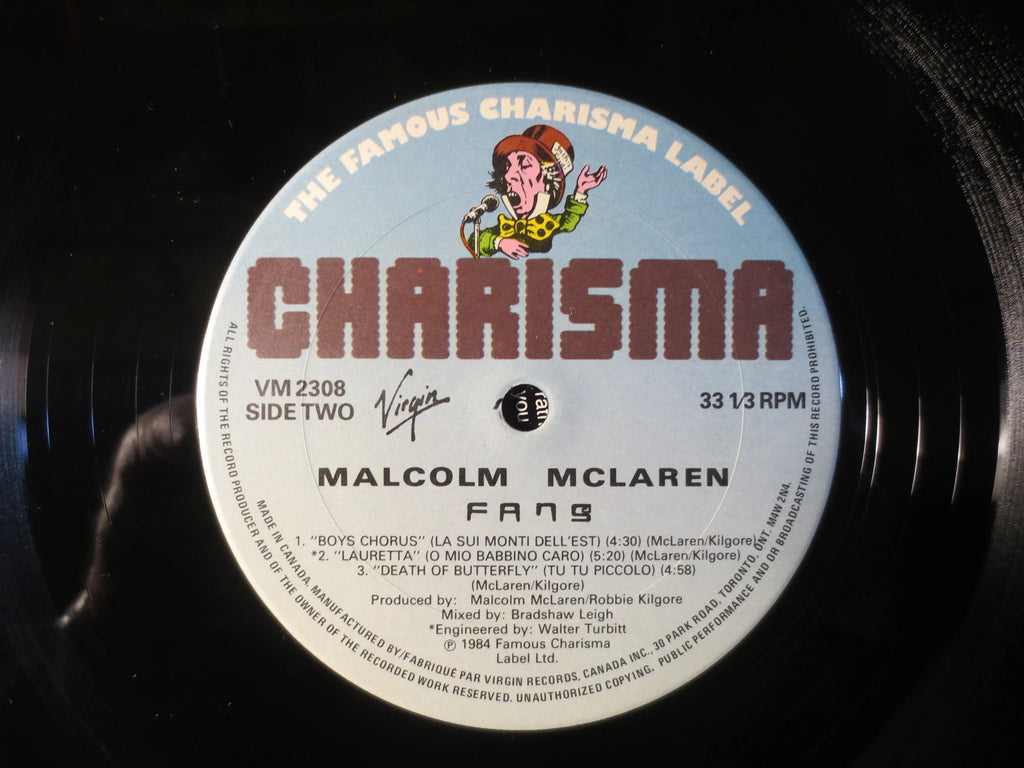 Malcolm McLaren – Fans (1984) Vinyl LP