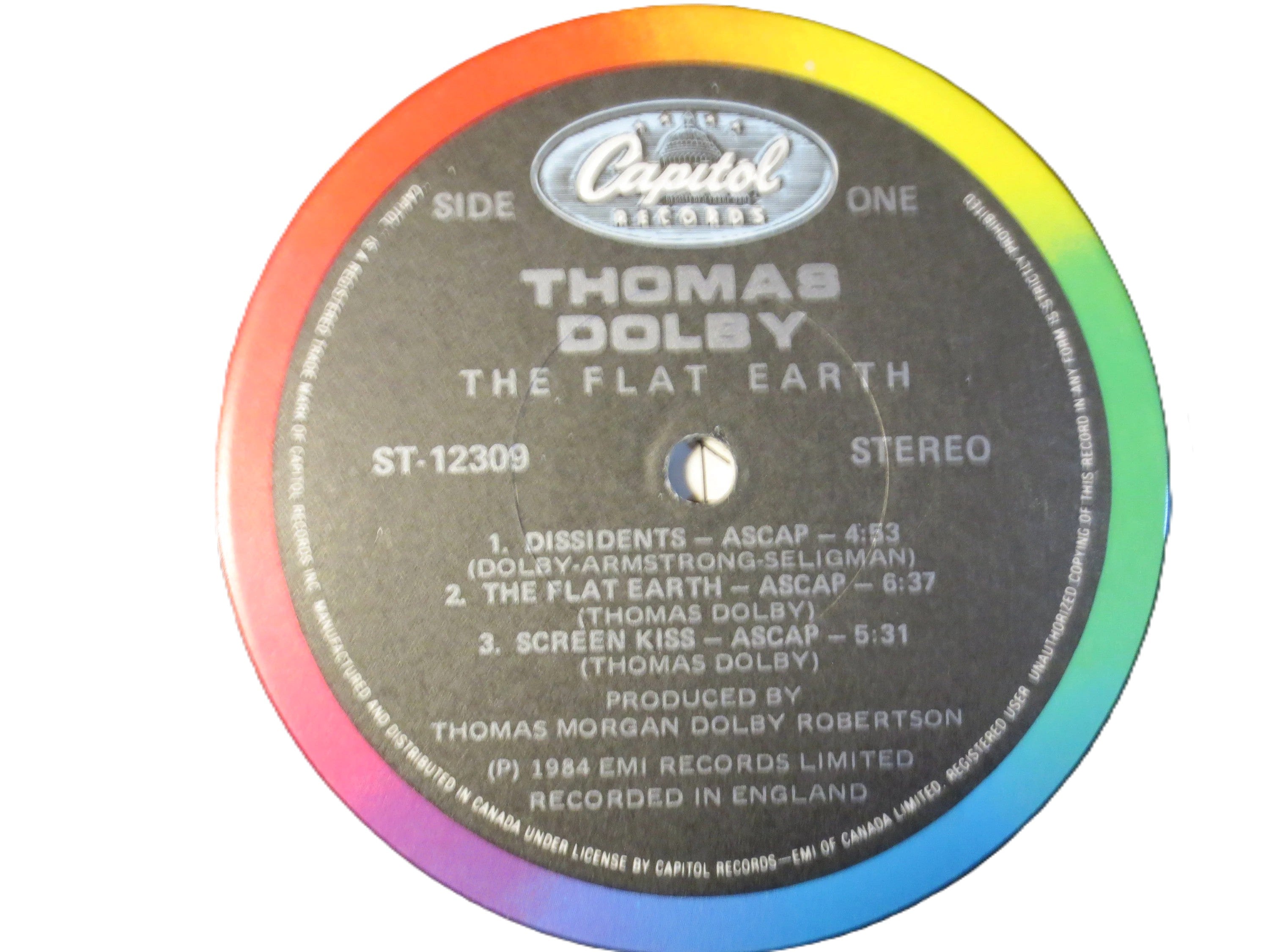 Thomas Dolby – The Flat Earth (1984) Vinyl LP