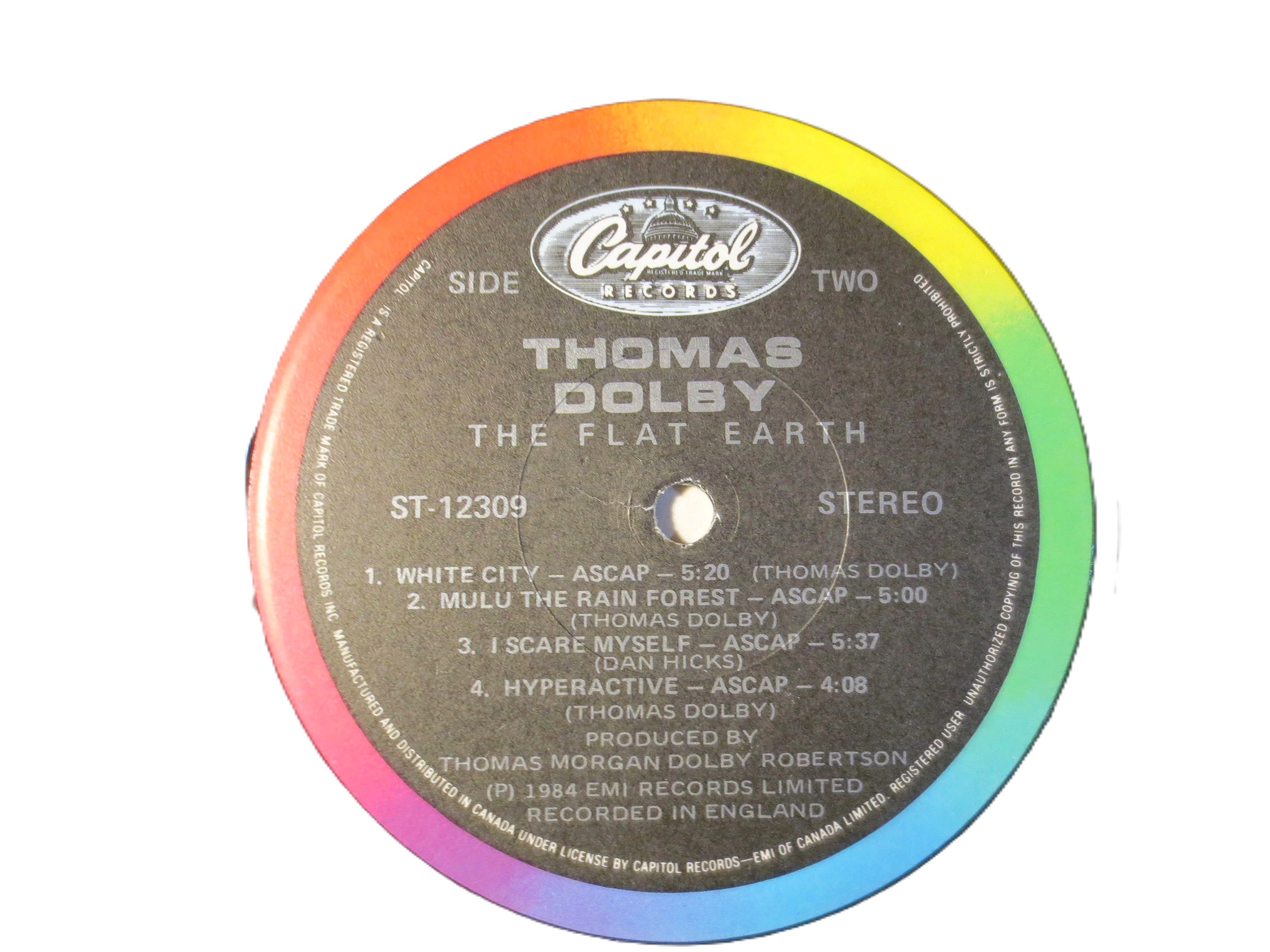 Thomas Dolby – The Flat Earth (1984) Vinyl LP
