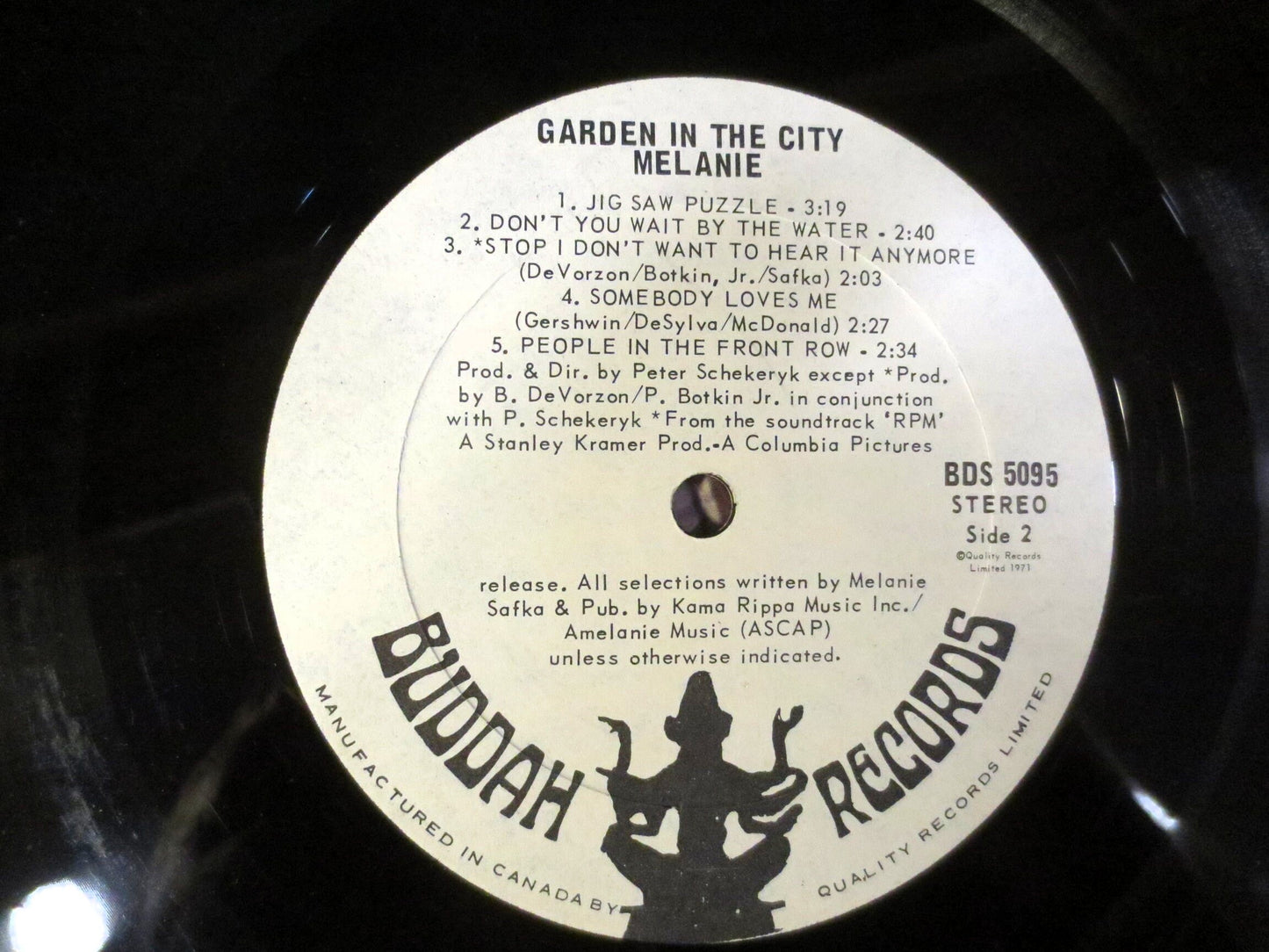MELANIE, GARDEN in the CITY, Melanie Records, Melanie Album, Melanie Songs, Melanie Hits, Pop Record, Pop Lps, Vintage Record, 1971 Records