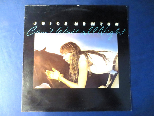 JUICE NEWTON, Can't Wait All Night, Juice Newton Record, Juice Newton Album, Vinyl Records, Pop Records, Lps, 1984 Records