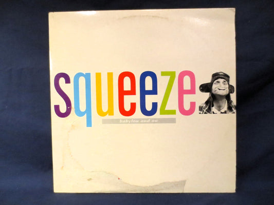 SQUEEZE, SQUEEZE Records, BABYLON and On, SQUEEZE Album, Squeeze Vinyl, Squeeze Lp, Vintage Vinyl, New Wave Records, 1987 Records