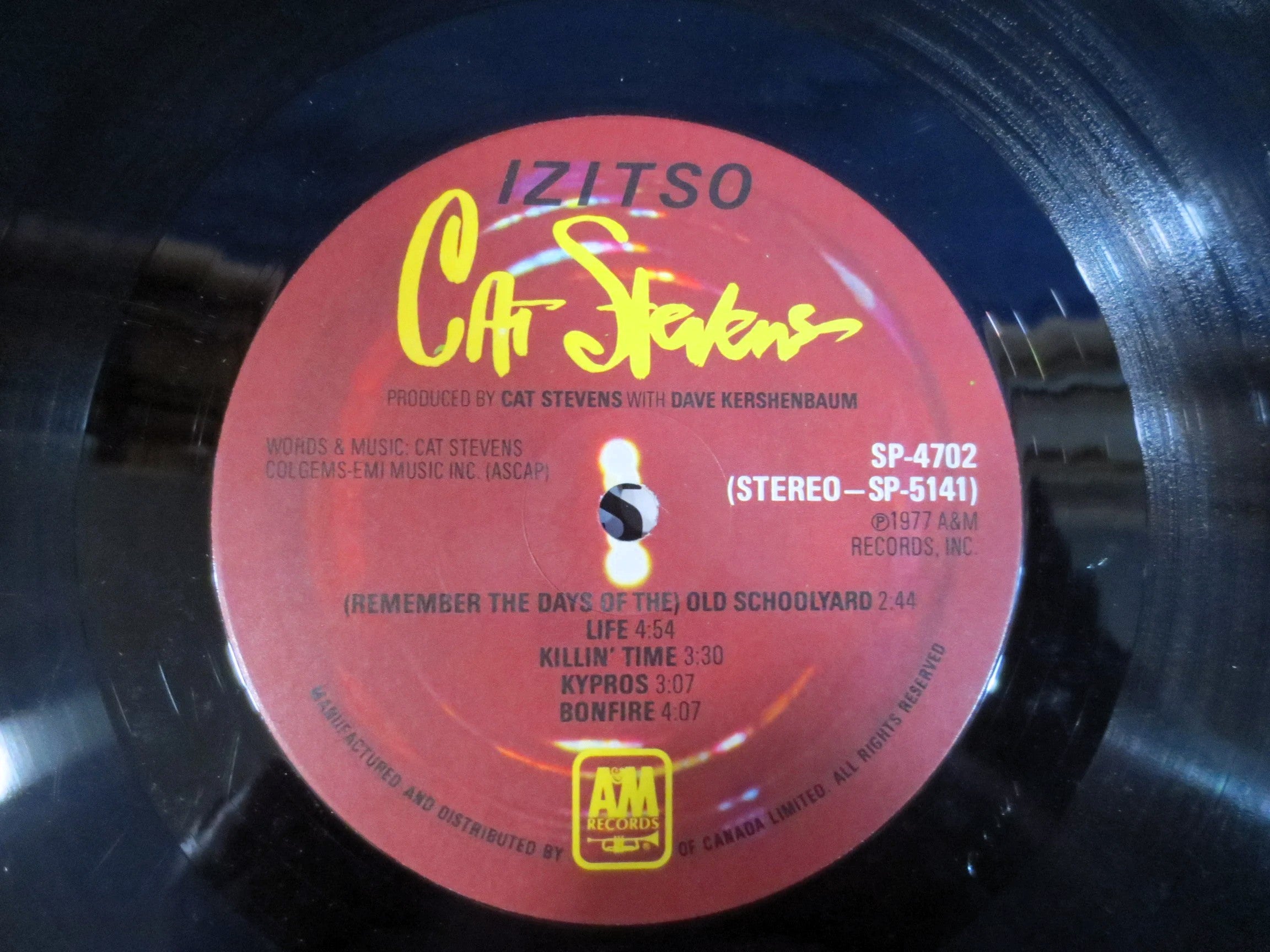 Cat Stevens – Izitso (1977) Vinyl LP