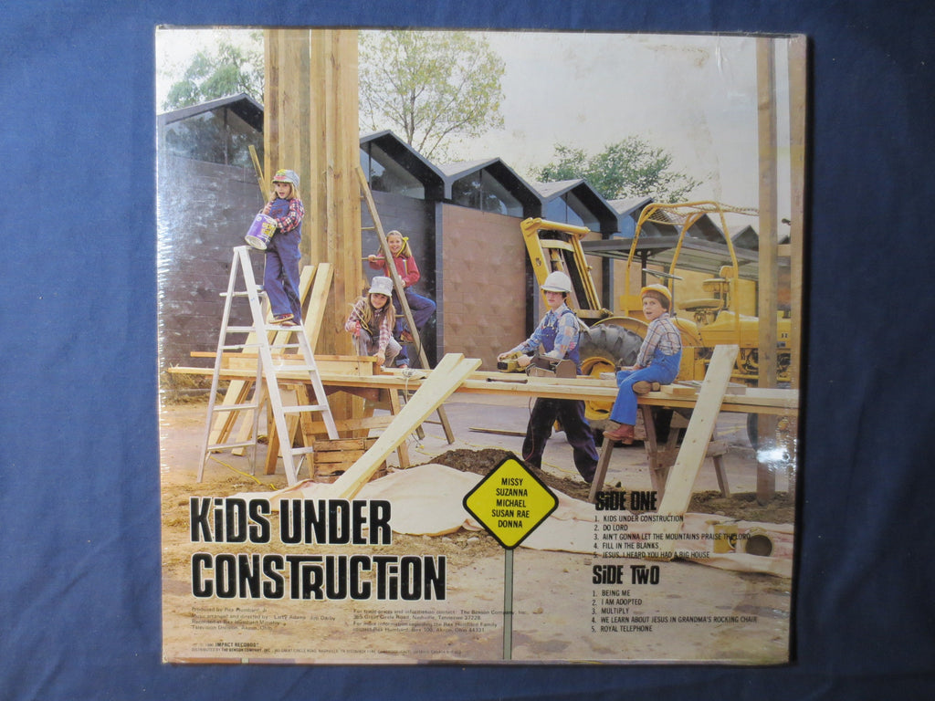 The Humbard Family Singers Grandkids: Kids Under Construction Vinyl LP