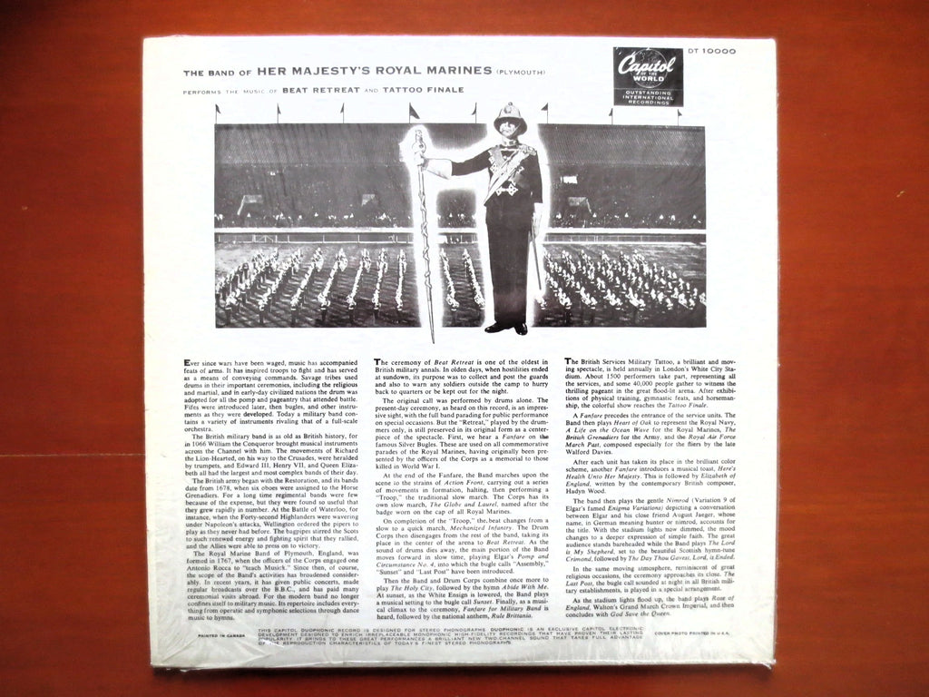 The Best of the Royal Marines (1957) Vinyl LP