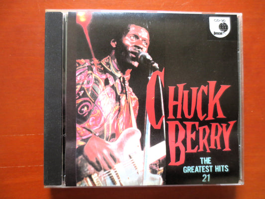 CHUCK BERRY Cd,GREATEST Hits Cd, Chuck Berry Album, Chuck Berry, Pop Music Cd, Vintage Pop Song, Pop Music, 1986 Compact Discs