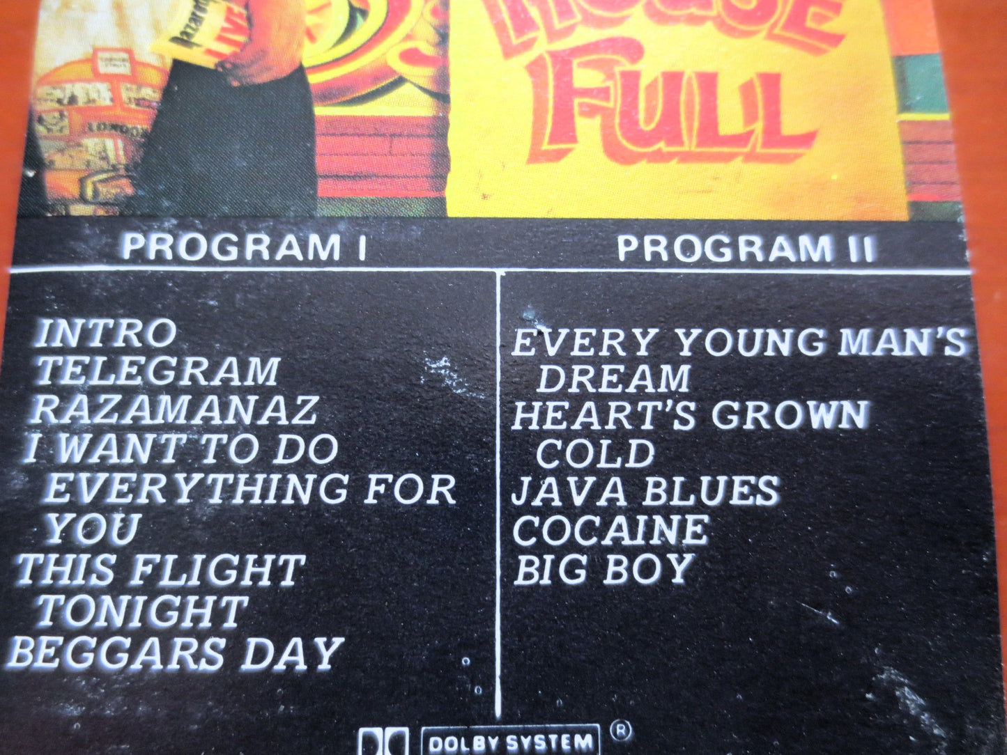 NAZARETH, SNAZ, Hard Rock, 1981 Cassette Tape, Vintage Cassette