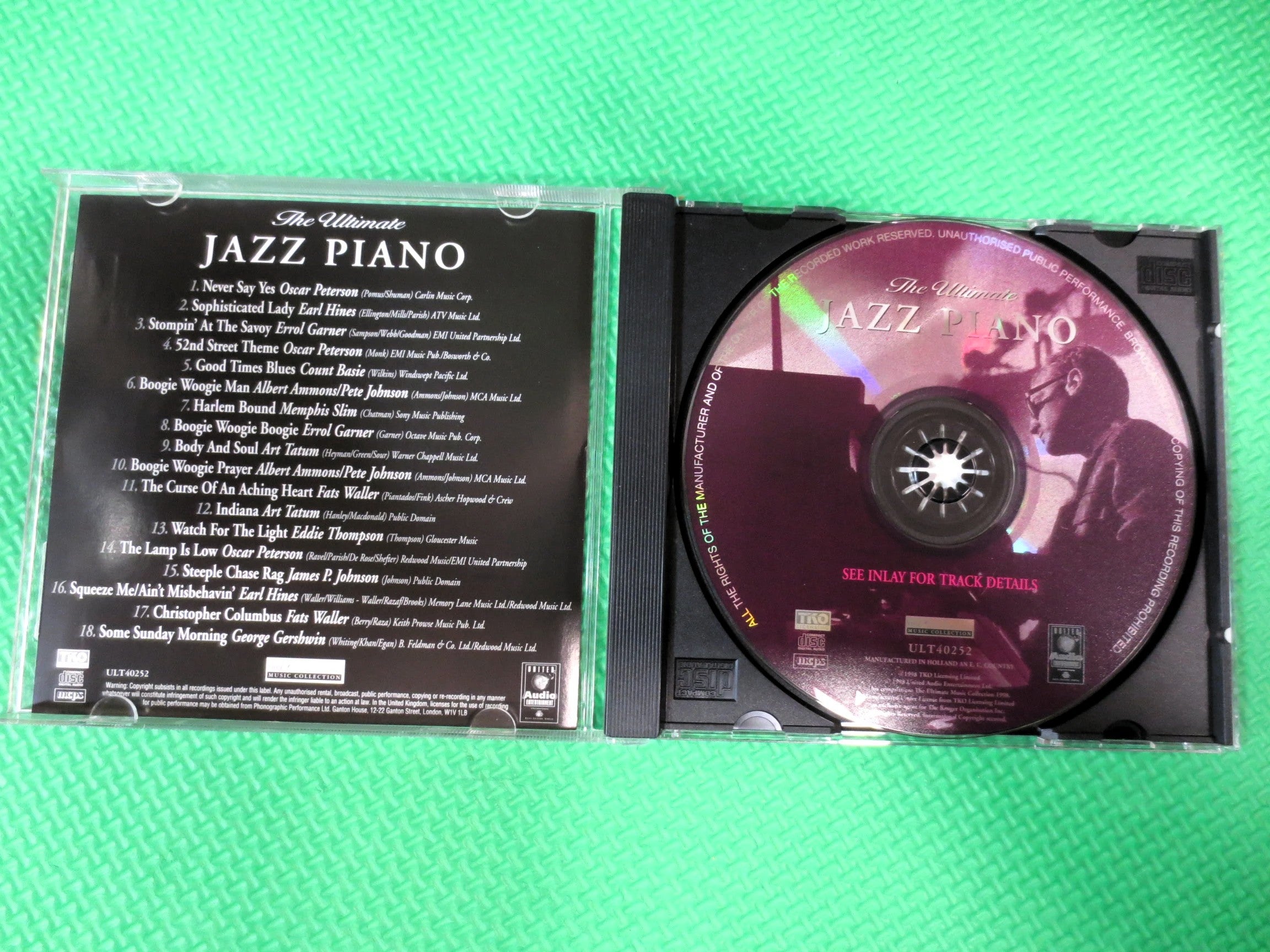 The Ultimate Jazz Piano (1998) CD