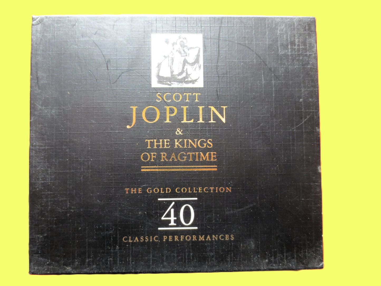 SCOTT JOPLIN, The Gold COLLECTION, Ragtime Piano, 1997 Compact Disc, Vintage Cd