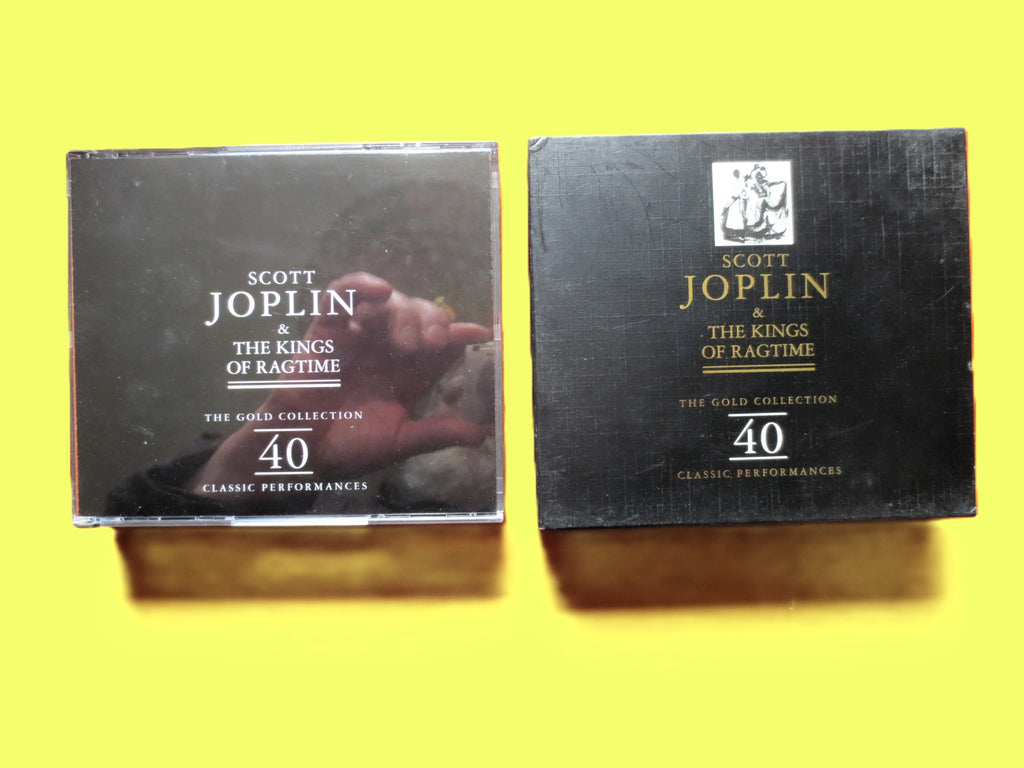 SCOTT JOPLIN, The Gold COLLECTION, Ragtime Piano, 1997 Compact Disc, Vintage Cd