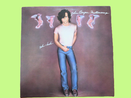 JOHN COUGAR, Uh-Huh, Vintage Album, 1983 Record, Vinyl Lp
