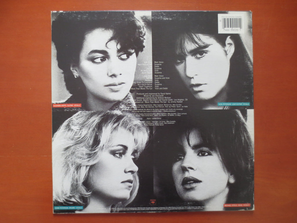 Vintage The Bangles 'All Over the Place' Vinyl Record - 1984