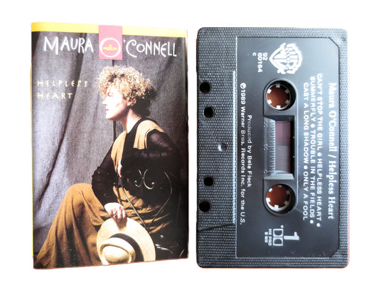 MAURA O'CONNELL, "Helpless HEART", 1989 Cassette Tape, Vintage Cassette