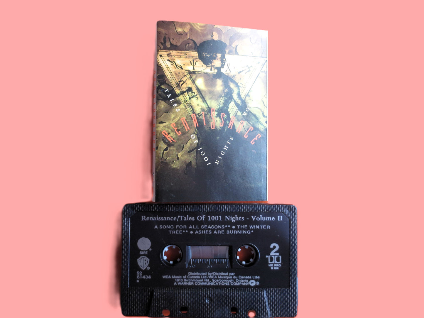 RENAISSANCE 'Tales of 1001 Nights', 1979 Cassette Tape, Vintage Cassette