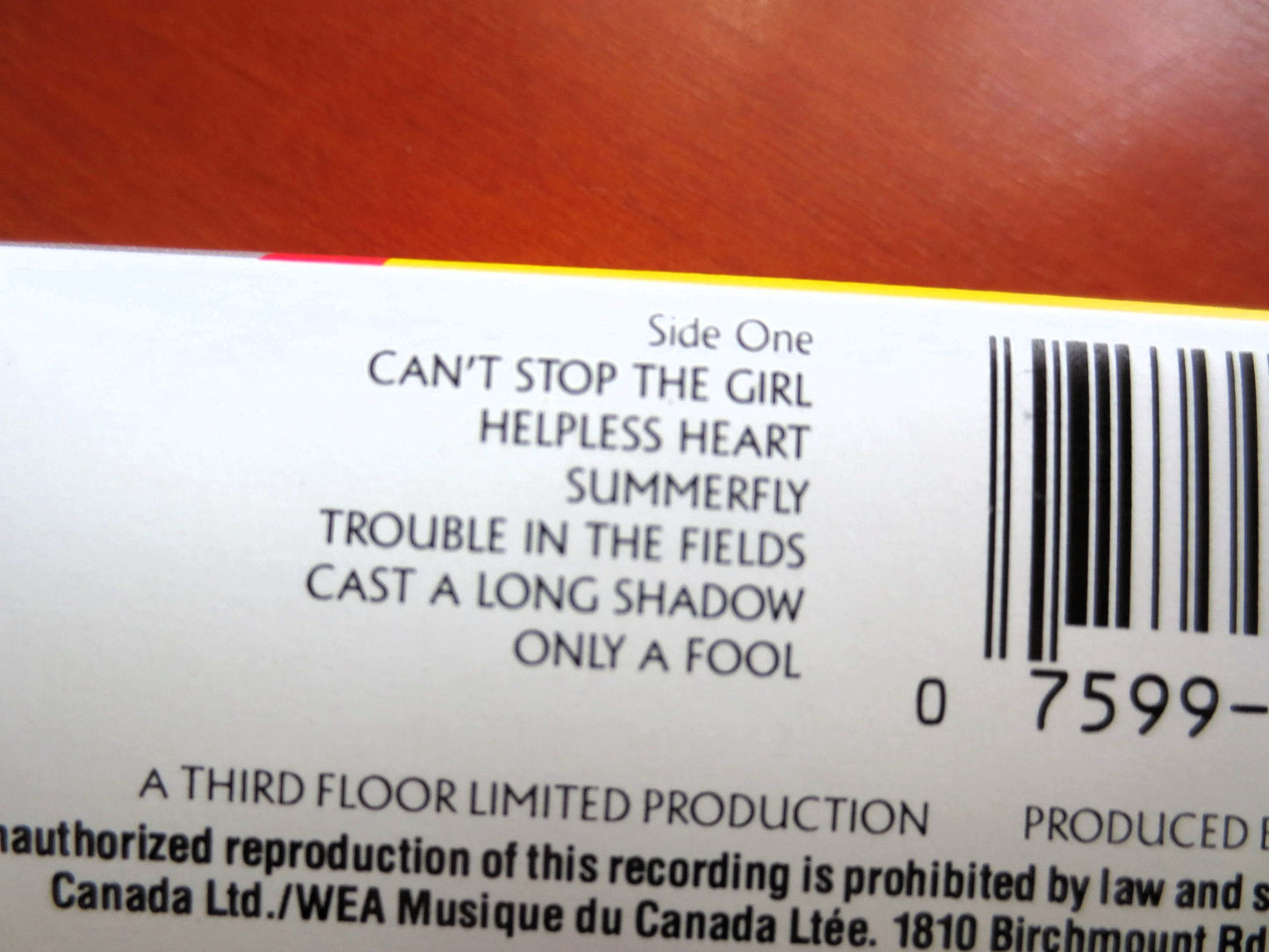 MAURA O'CONNELL, "Helpless HEART", 1989 Cassette Tape, Vintage Cassette