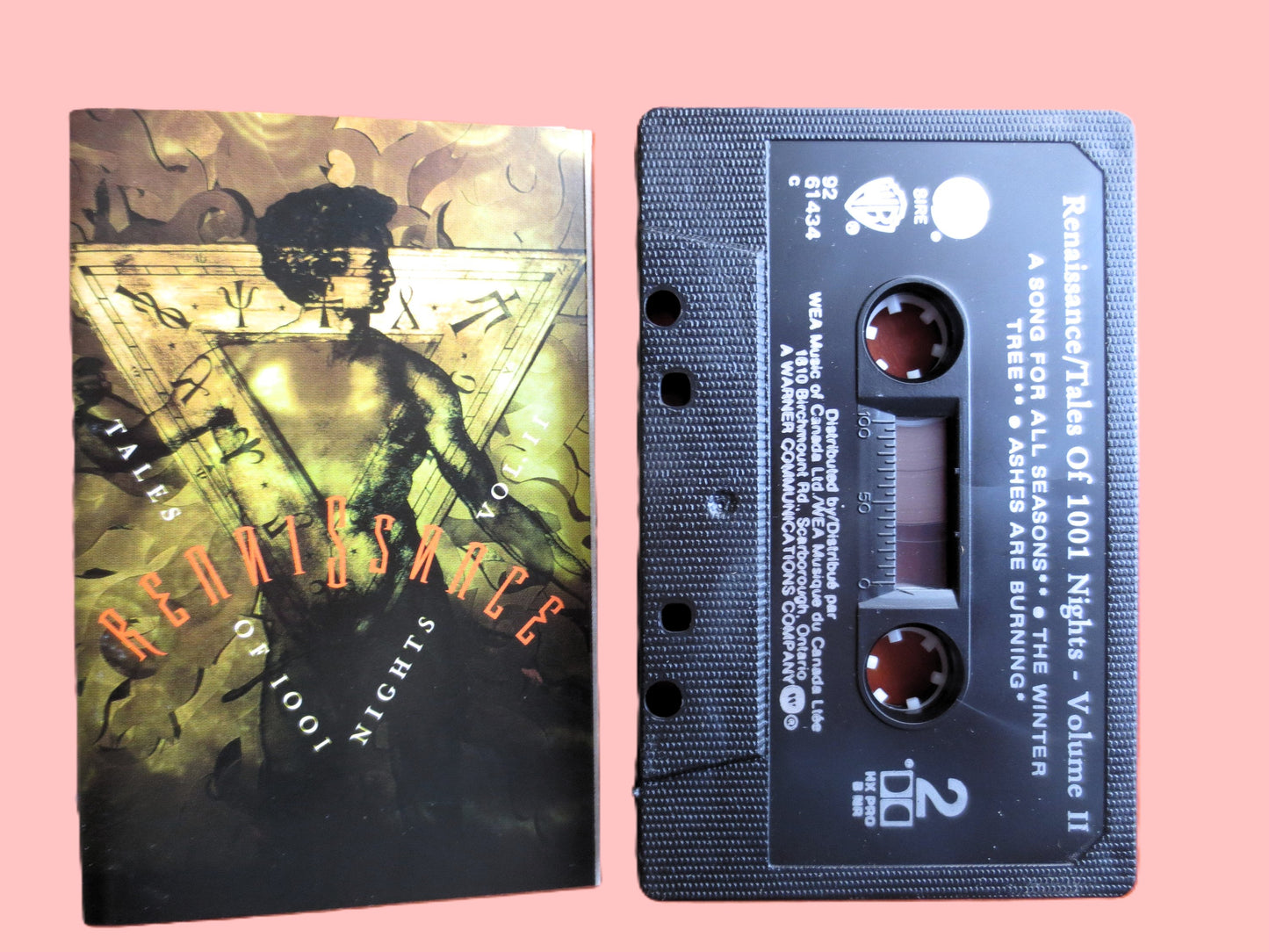 RENAISSANCE 'Tales of 1001 Nights', 1979 Cassette Tape, Vintage Cassette
