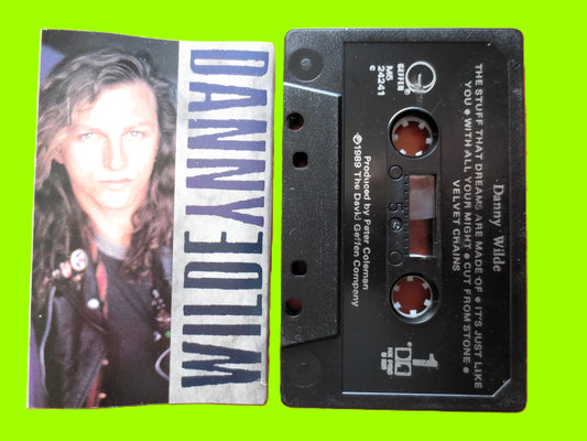 DANNY WILDE, 1989 Cassette Tape, Vintage Cassette