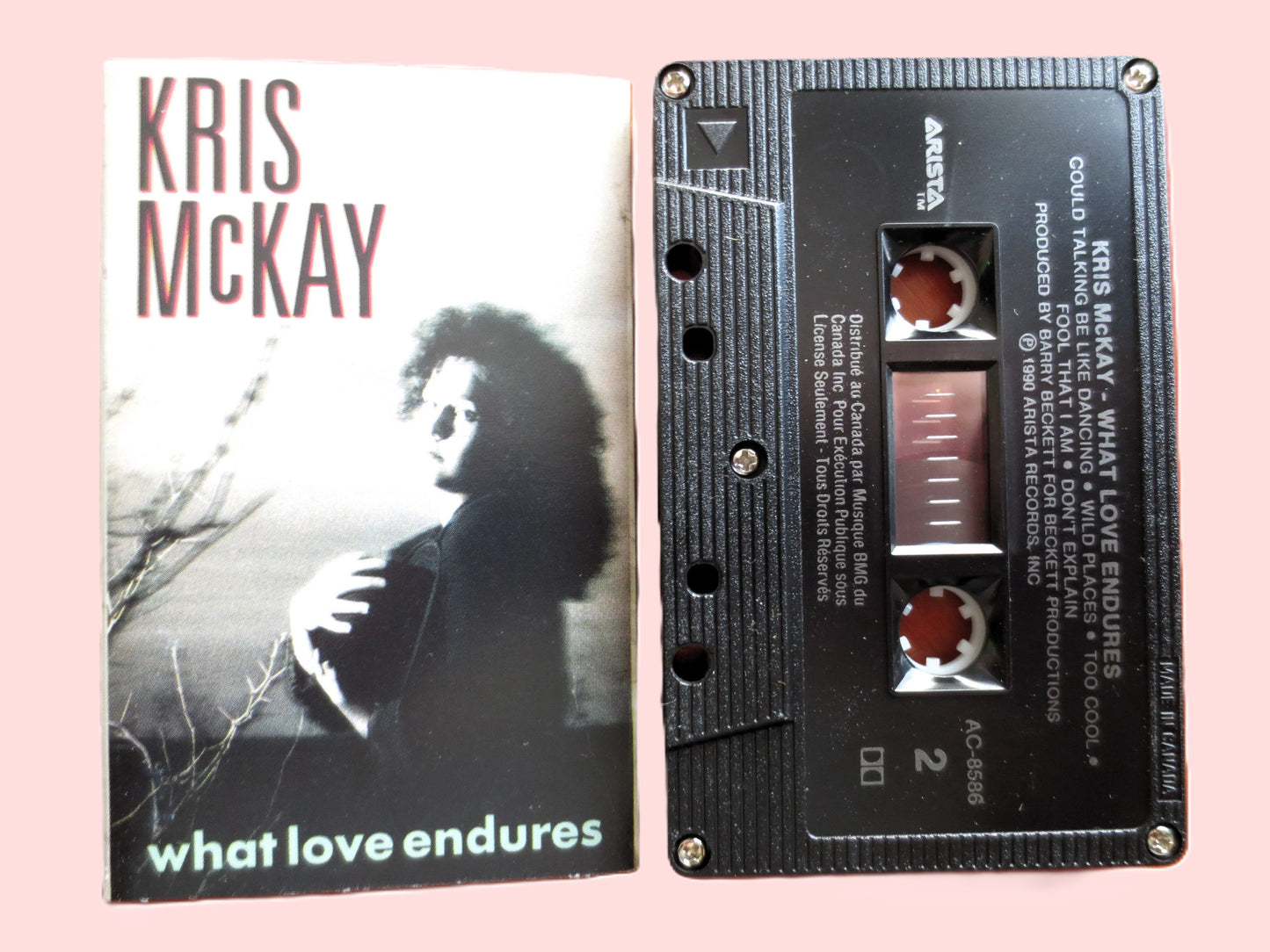 KRIS McKAY, "What Love Endures", 1990 Cassette Tape, Vintage Cassette