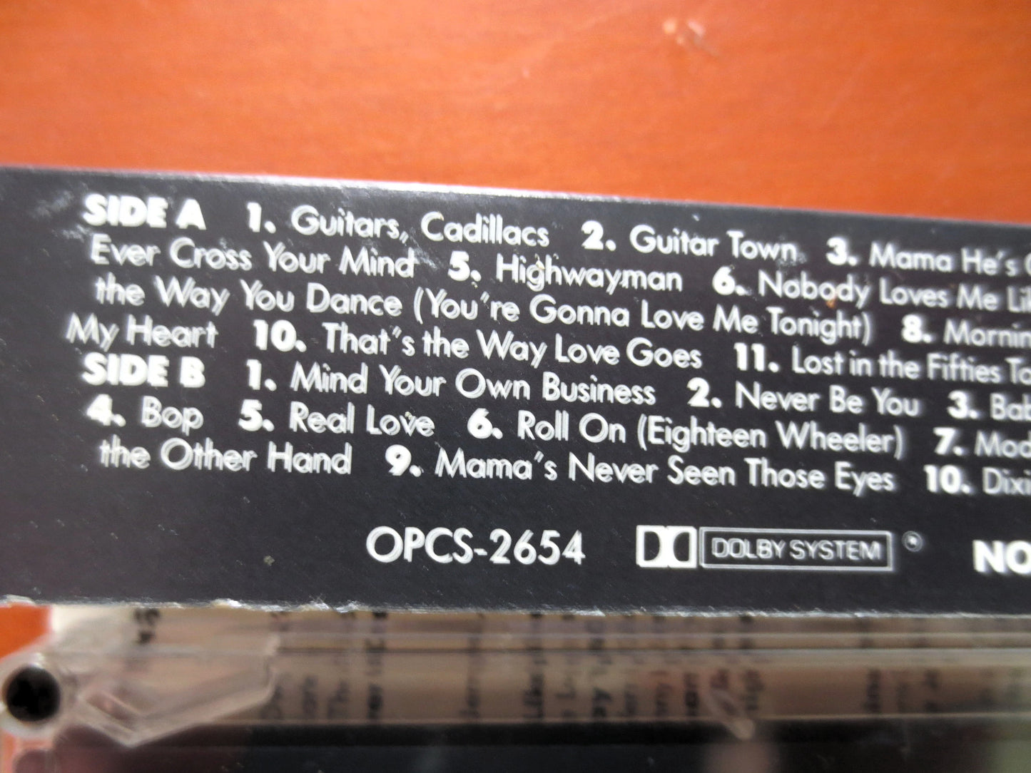 CONTEMPORARY COUNTRY, The Mid 80's, Time Life Music, 1991 Cassette Tape Vintage Cassette