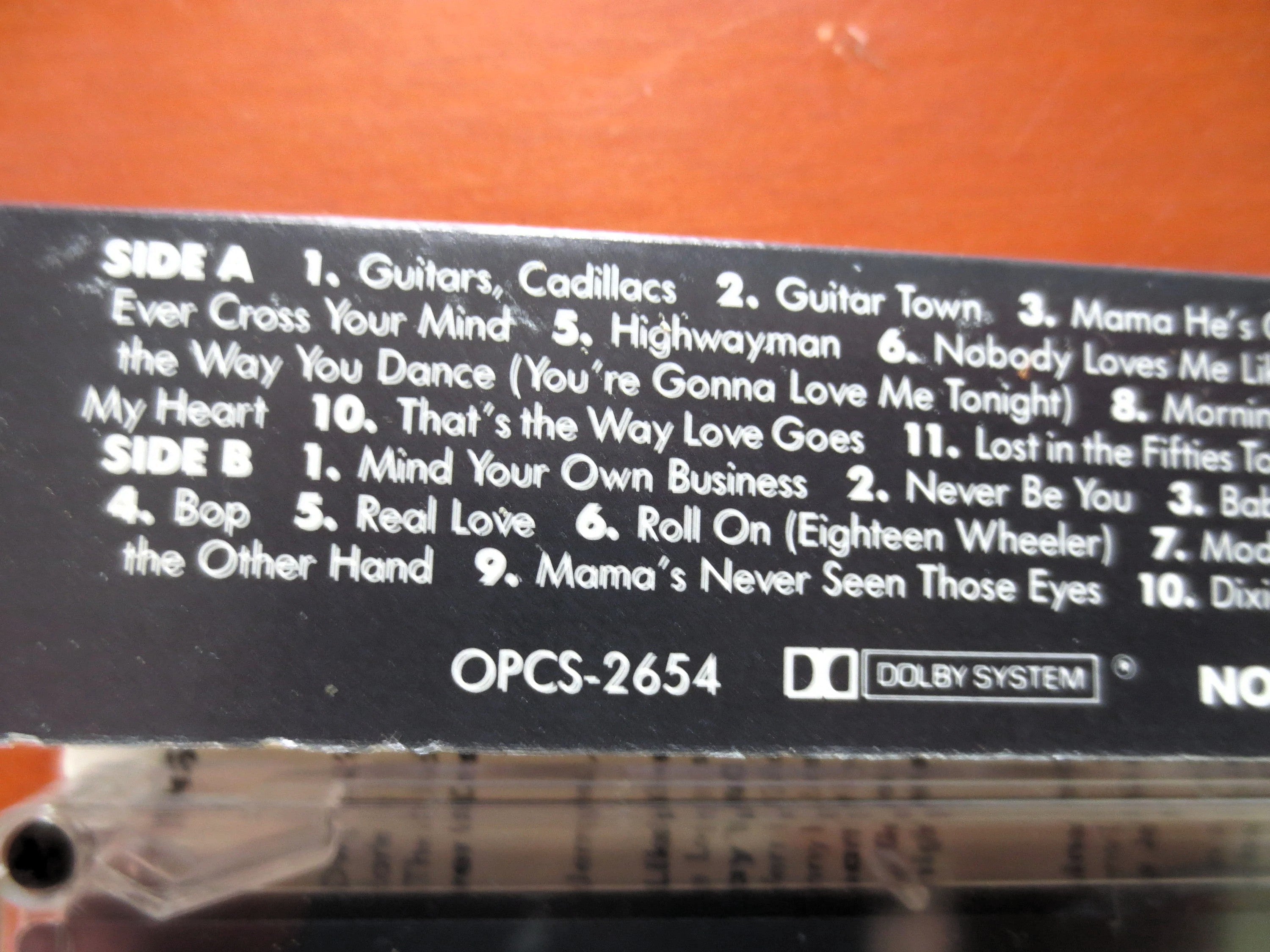 CONTEMPORARY COUNTRY, The Mid 80's, Time Life Music, 1991 Cassette Tape Vintage Cassette