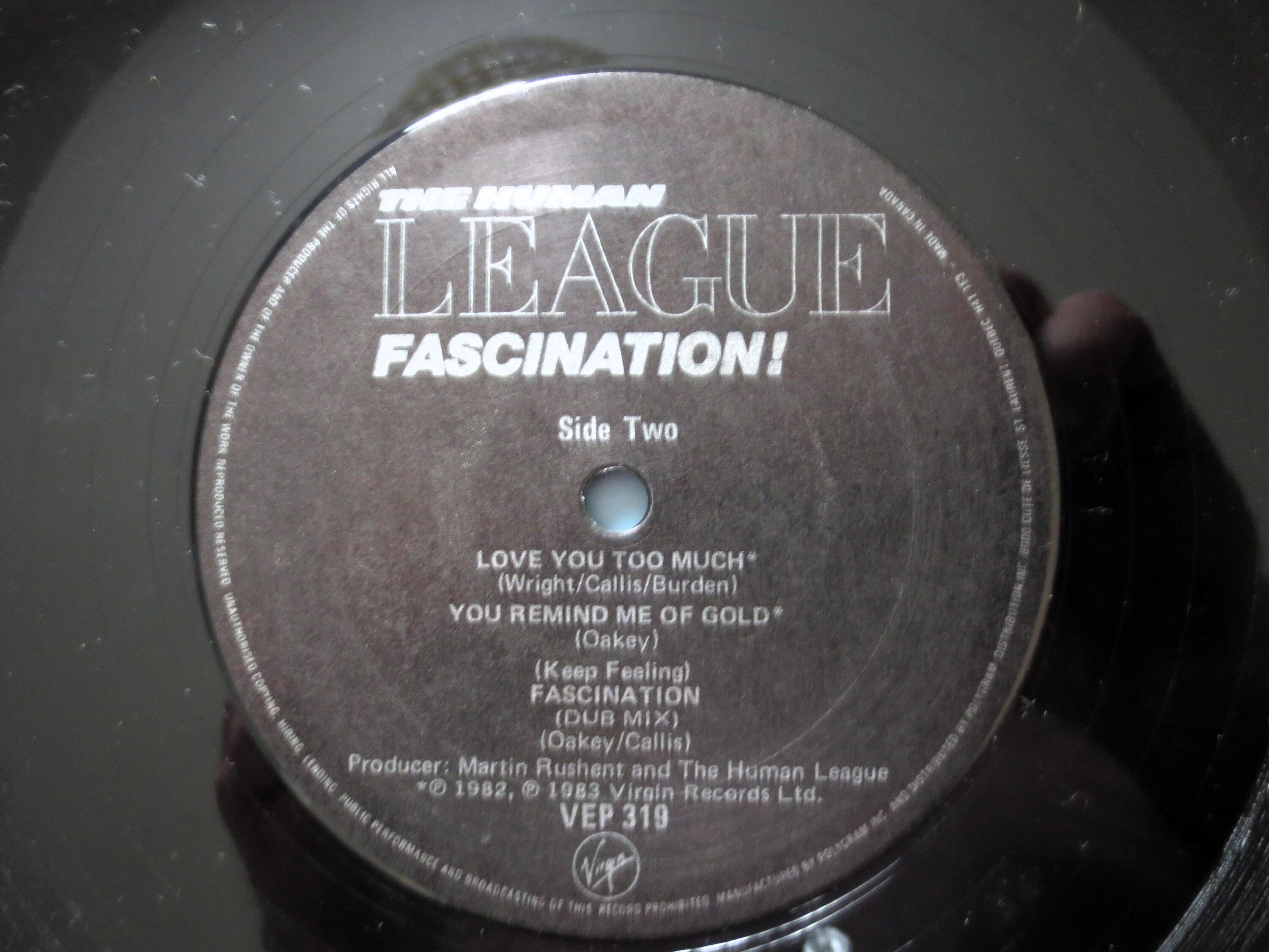 The Human League – Fascination! (1983) Vinyl LP