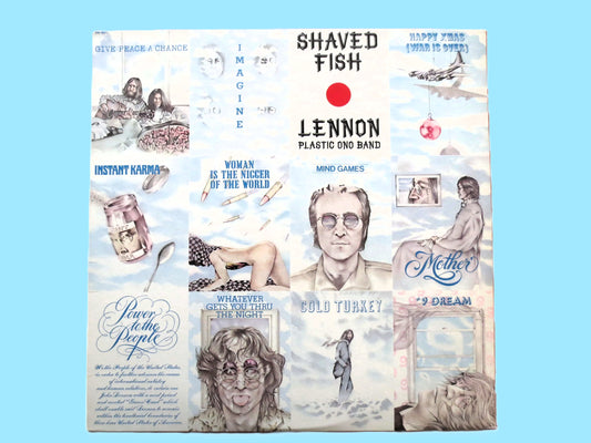 JOHN LENNON, Shaved Fish, Vintage Album, 1975 Record, Vinyl Lp