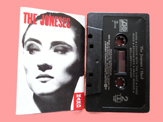The JONESES, HARD, 1990 Cassette Tape, Vintage Cassette