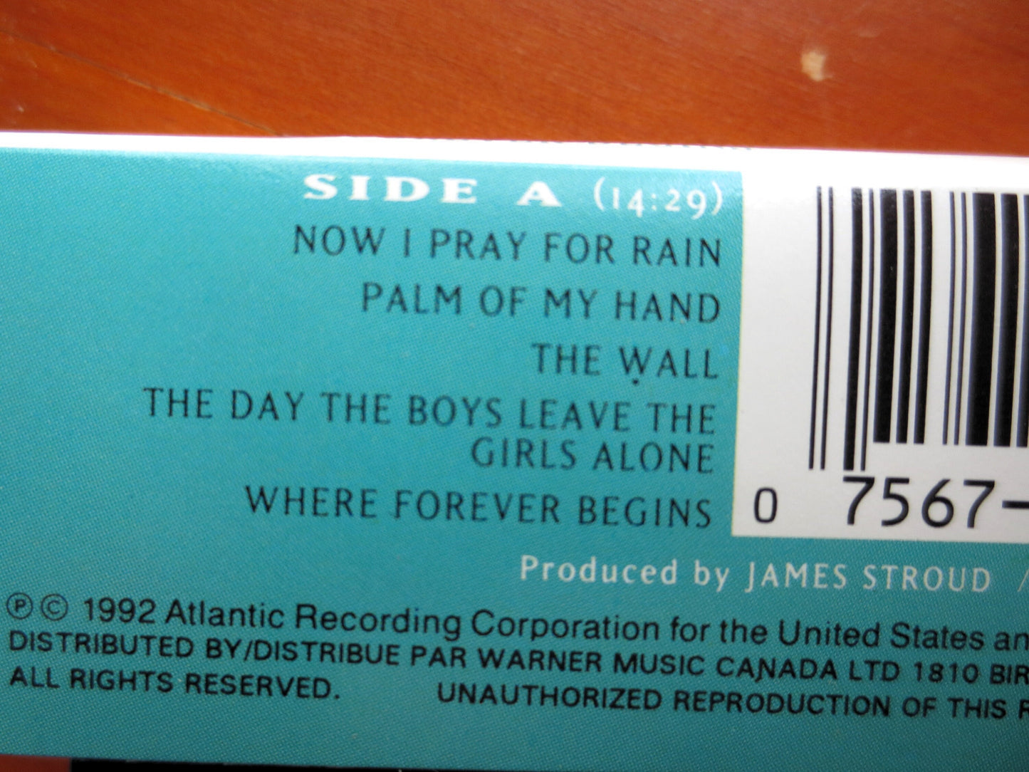 NEAL McCOY, "Where FOREVER Begins", 1992 Cassette Tape, Vintage Cassette