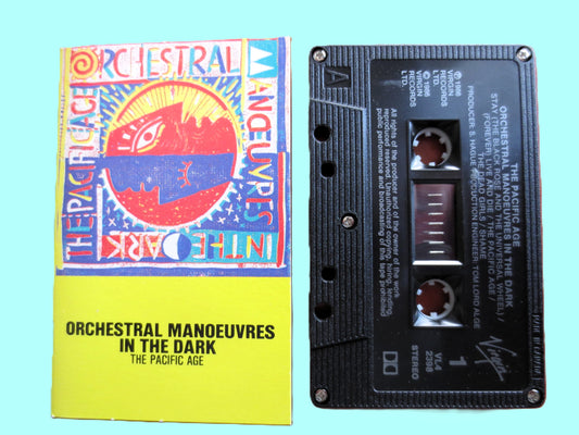 ORCHESTRA MANOEUVRES in the Dark - The PACIFIC Age, 1986 Cassette Tape, Vintage Cassette