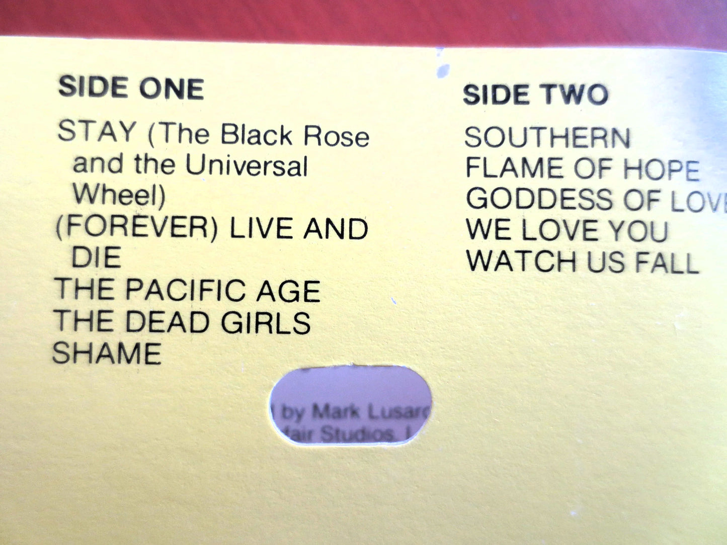 ORCHESTRA MANOEUVRES in the Dark - The PACIFIC Age, 1986 Cassette Tape, Vintage Cassette