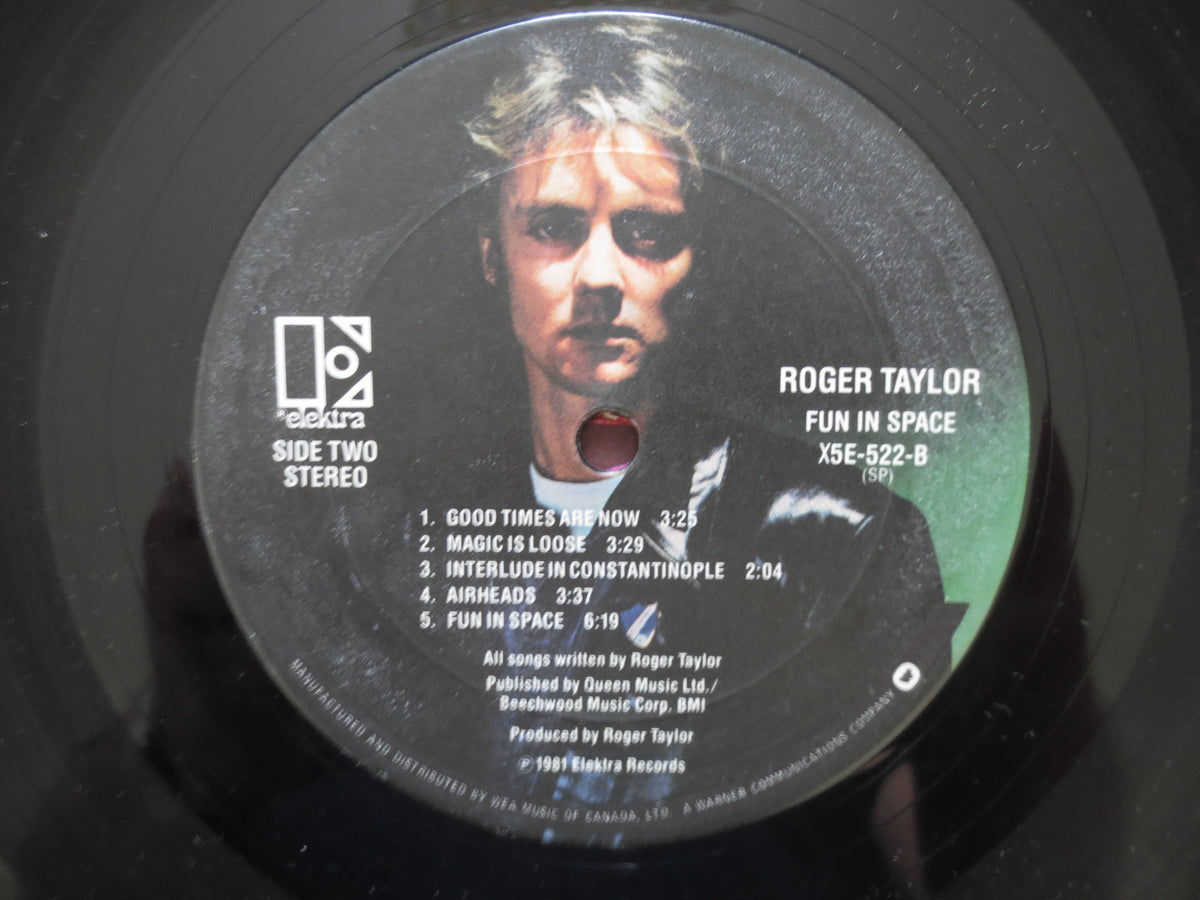 Roger Taylor - Fun in Space Vinyl Record - 1981 Vintage Album
