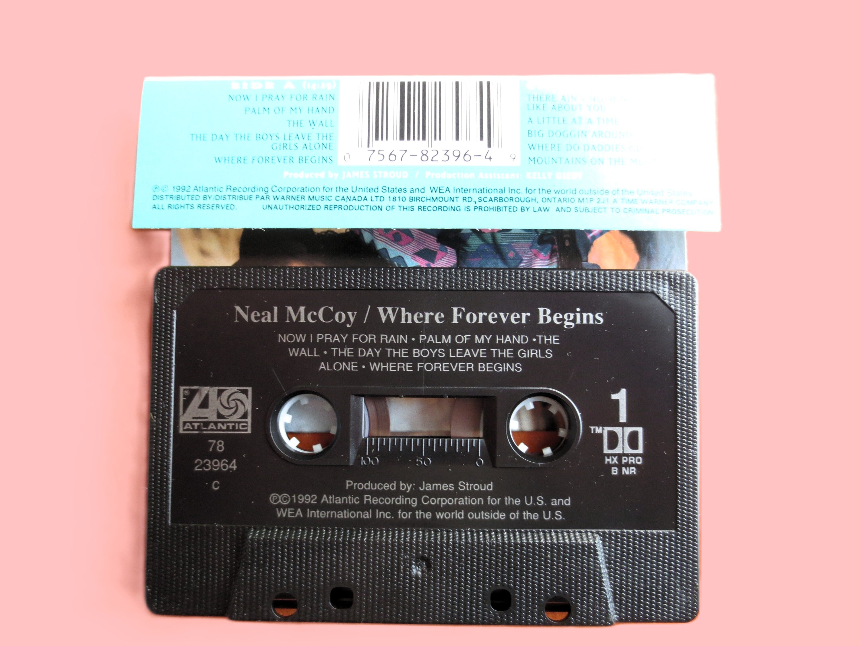 Neal McCoy – Where Forever Begins (1992) Cassette