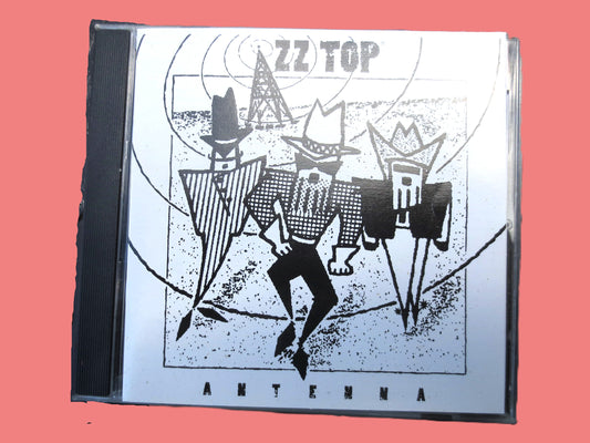 ZZ TOP, ANTENNA, Classic Rock, 1994 Compact Disc, Vintage Cd