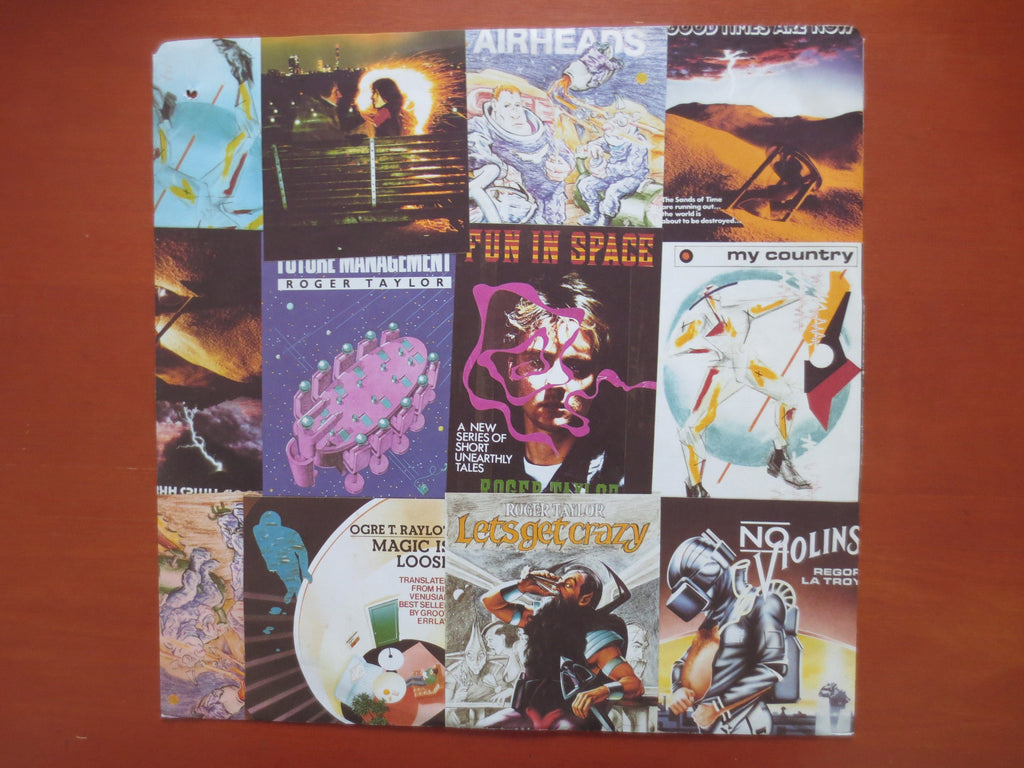 Roger Taylor - Fun in Space Vinyl Record - 1981 Vintage Album