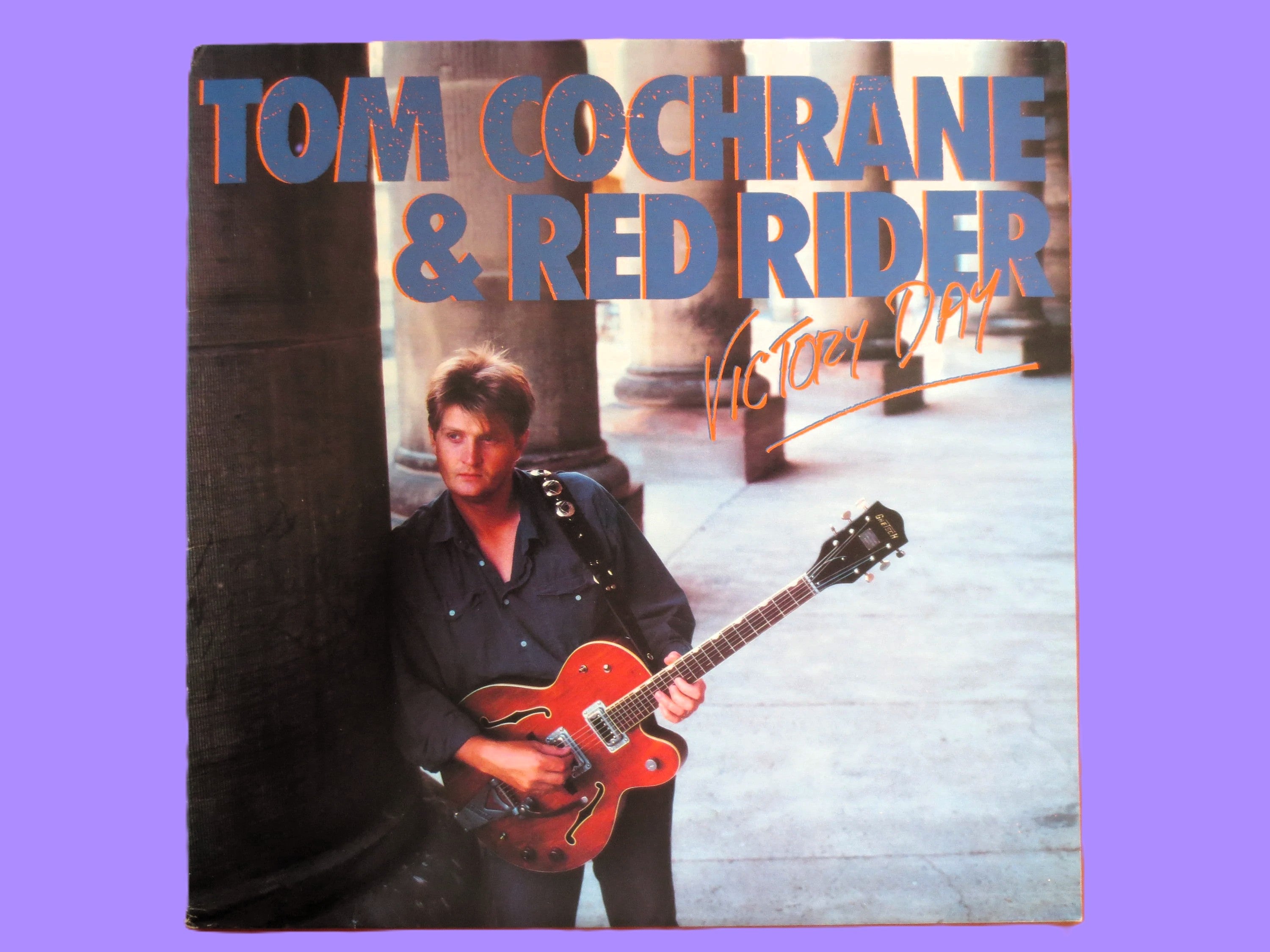 TOM COCHRANE & Red Rider, Victory Day, Vintage Album, 1988 Record, Vinyl Lp