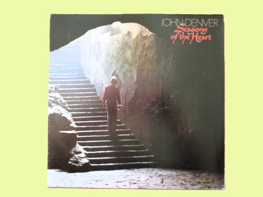 JOHN DENVER, Seasons of the HEART, Vintage Album, 1982 Record, Vinyl Lp