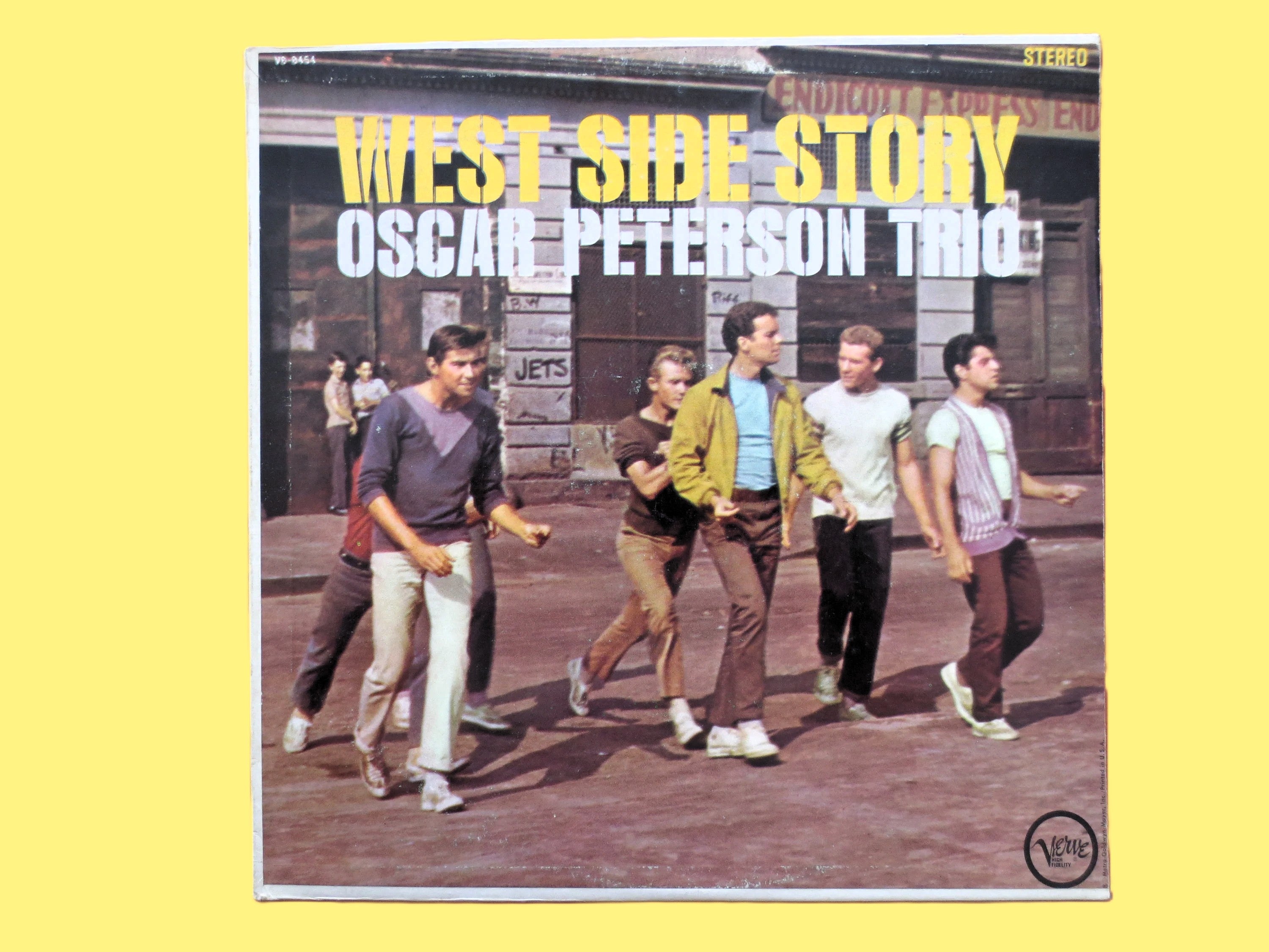 OSCAR PETERSON TRIO, West Side Story, Vintage Jazz Album, 1962 Record, Vinyl Lp