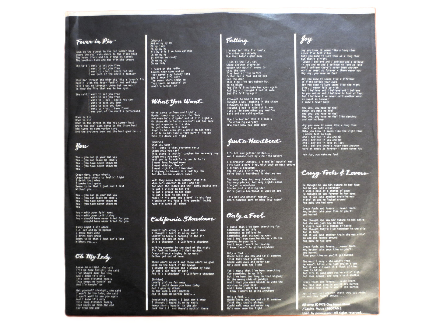 RAY MATERICK, Fever in Rio, Vintage Album, 1979 Record, Vinyl Lp